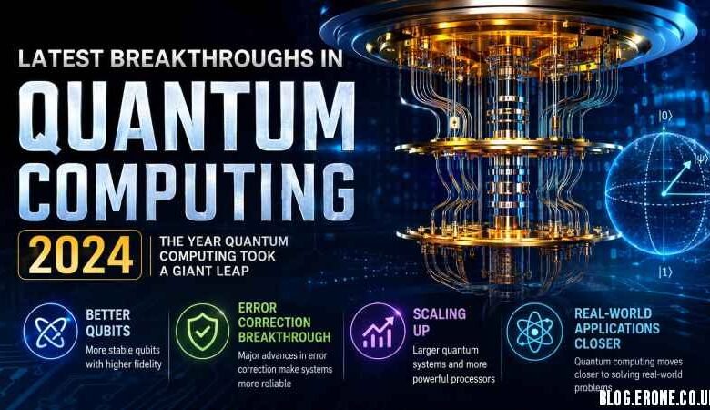 Latest Breakthroughs in Quantum Computing 2024