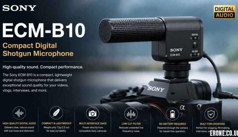 Sony ECM-B10 Compact Digital Shotgun Microphone Review